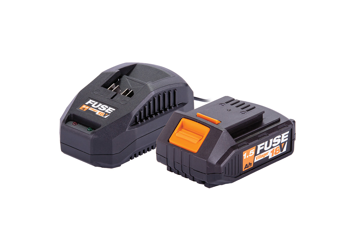 Fuse set Baterija 1,5 Ah + Punjač 2,4 Ah Villager